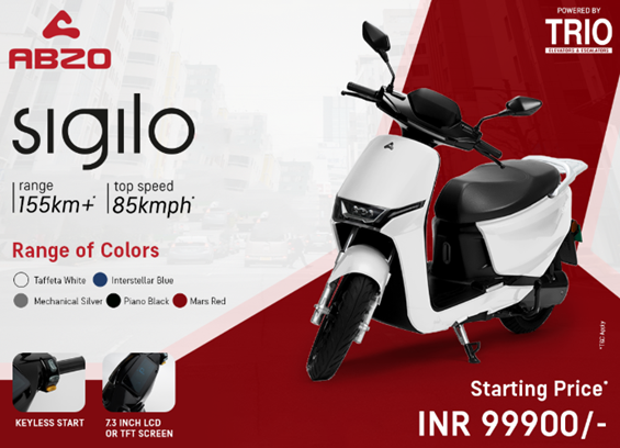 The brand new ABZO Sigilo starting from INR 1 lac onwards